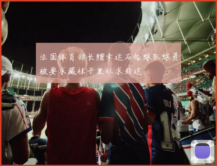 法国体育部长赠幸运石给球队球员被要求藏袜子里以求好运